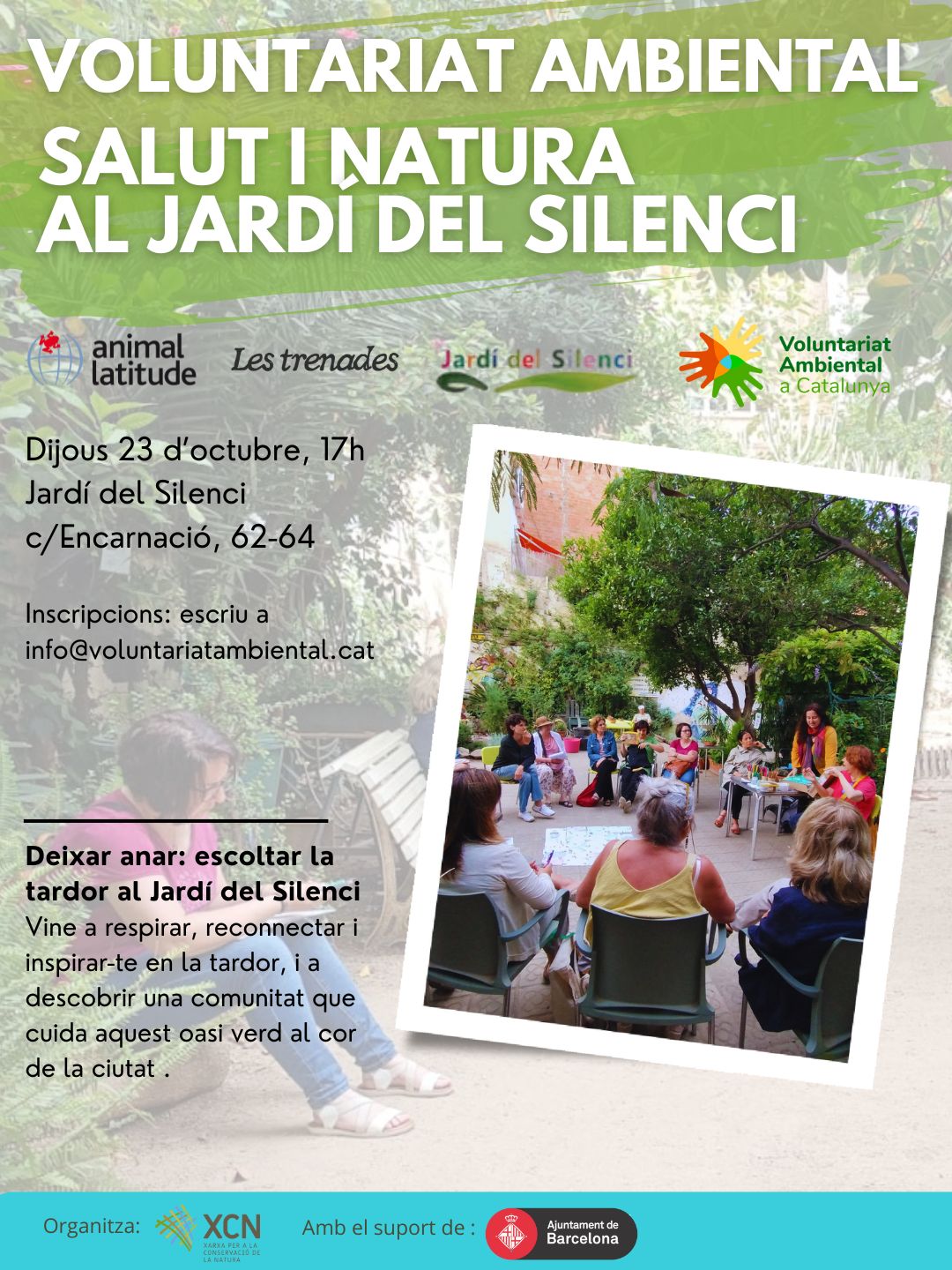 Activitat 23 octubre Jardi